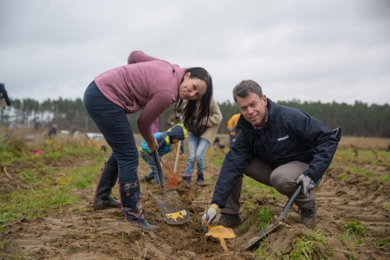 WEMAG-Baumpflanzaktion